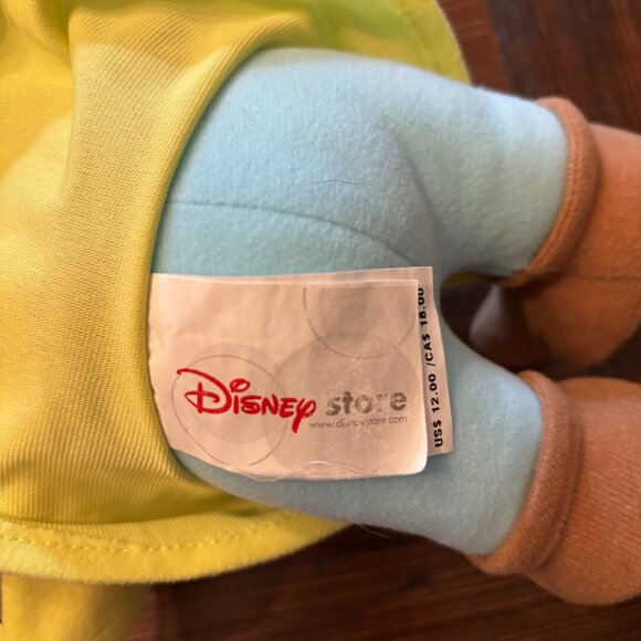 Vintage Disney Store Stuffed Bendable Dopey ~ 8 inch ~ EUC - Picture 6 of 8